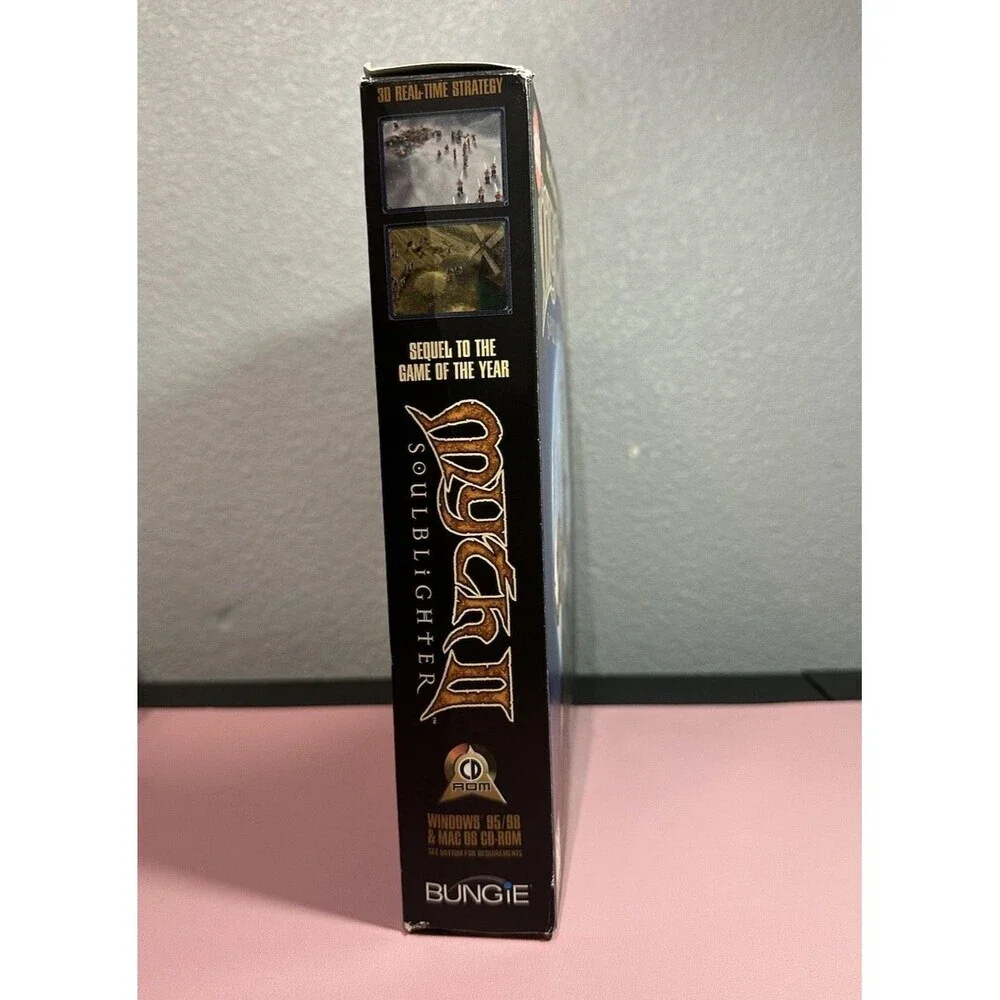 Myth II: Soulblighter (Windows/Mac 1998) Open Box Sealed Game. Never Been Used